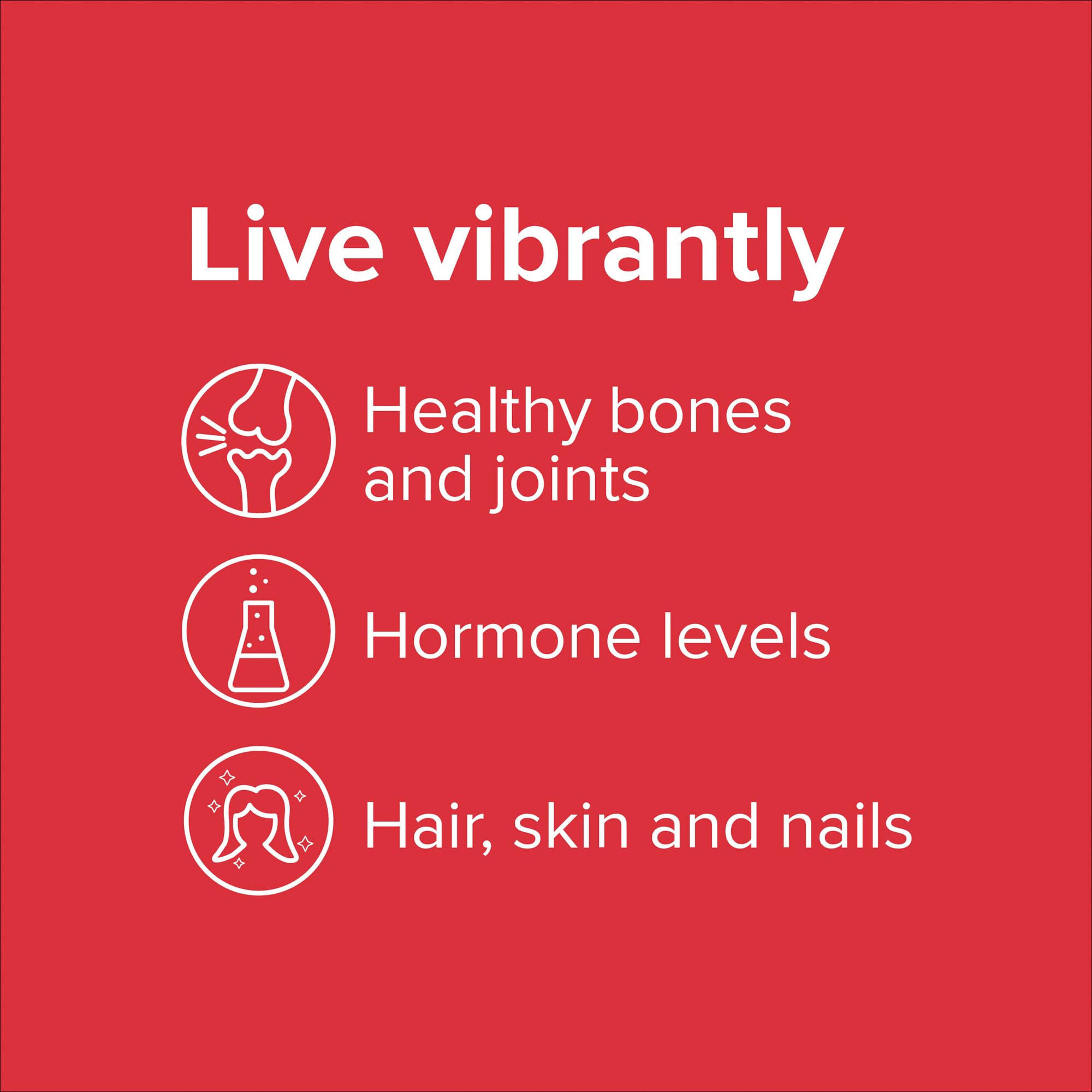 Vibrant Health boron dosage spoon indicating easy daily intake.