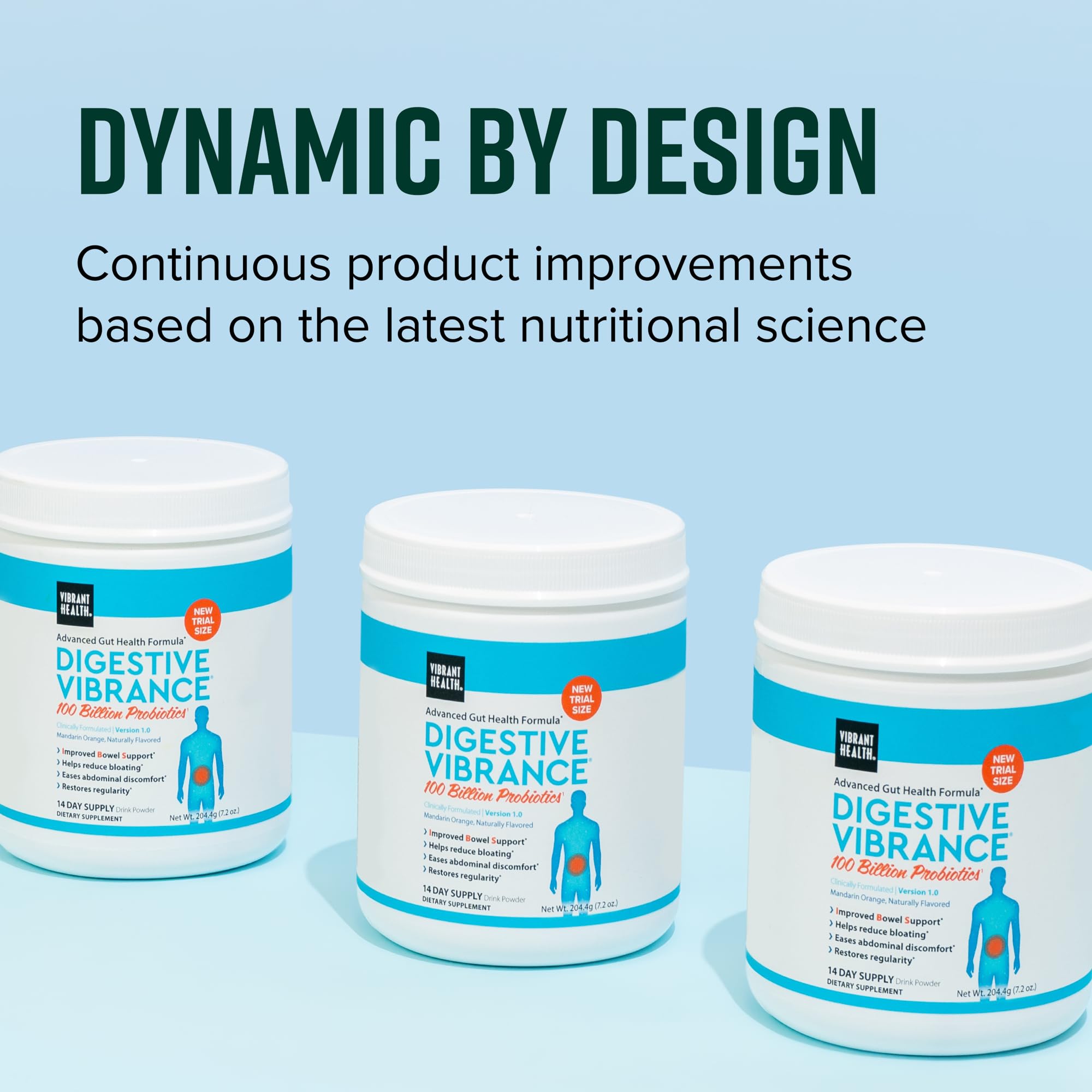 Digestive Vibrance mixed in water to form a drink