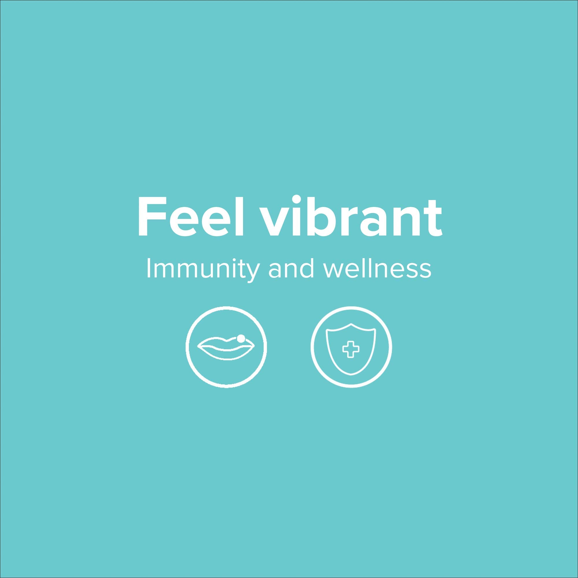 Vibrant Health Gigartina Red Marine Algae dosage reminder of two capsules.