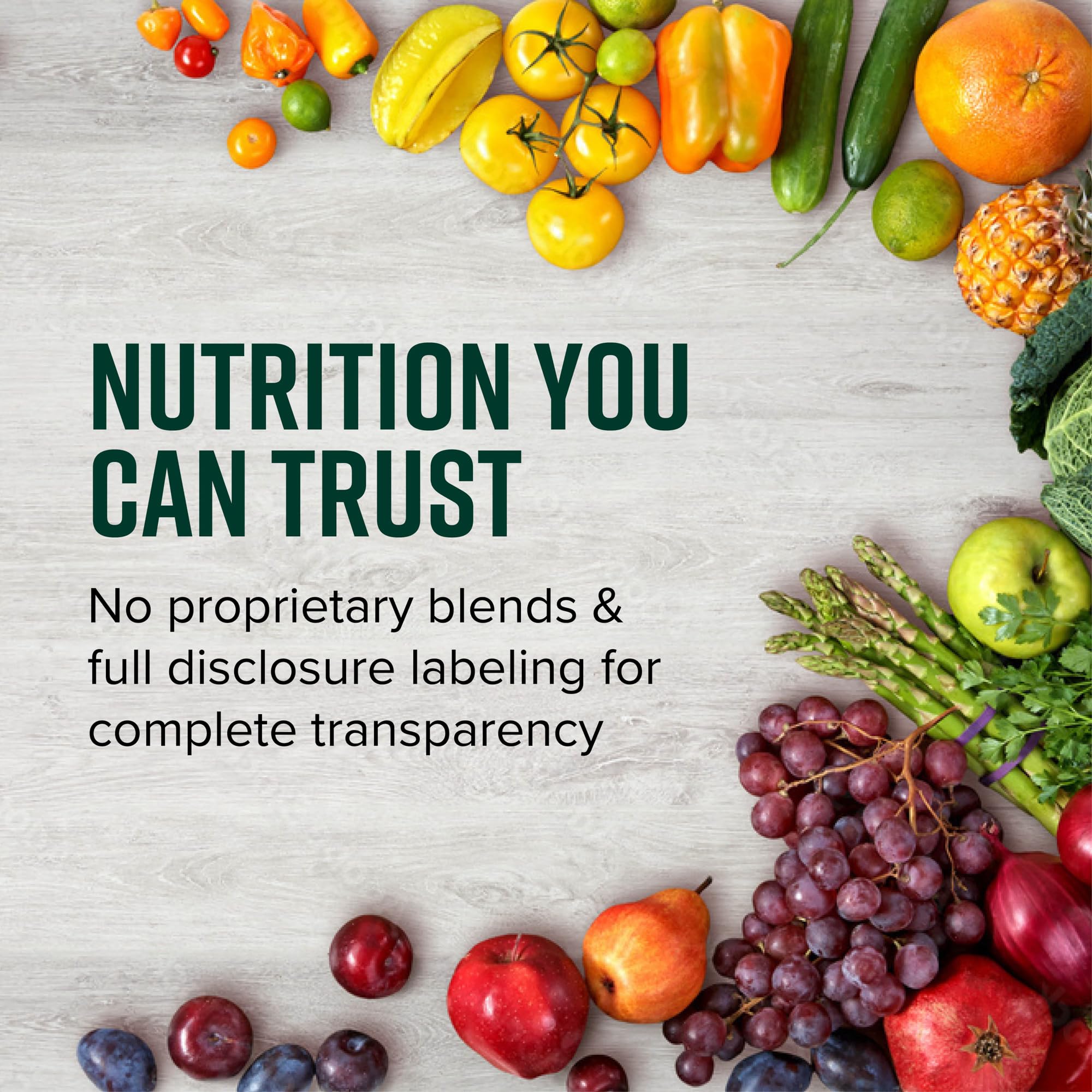 Digestive enzymes in Green Vibrance support gentle digestion.