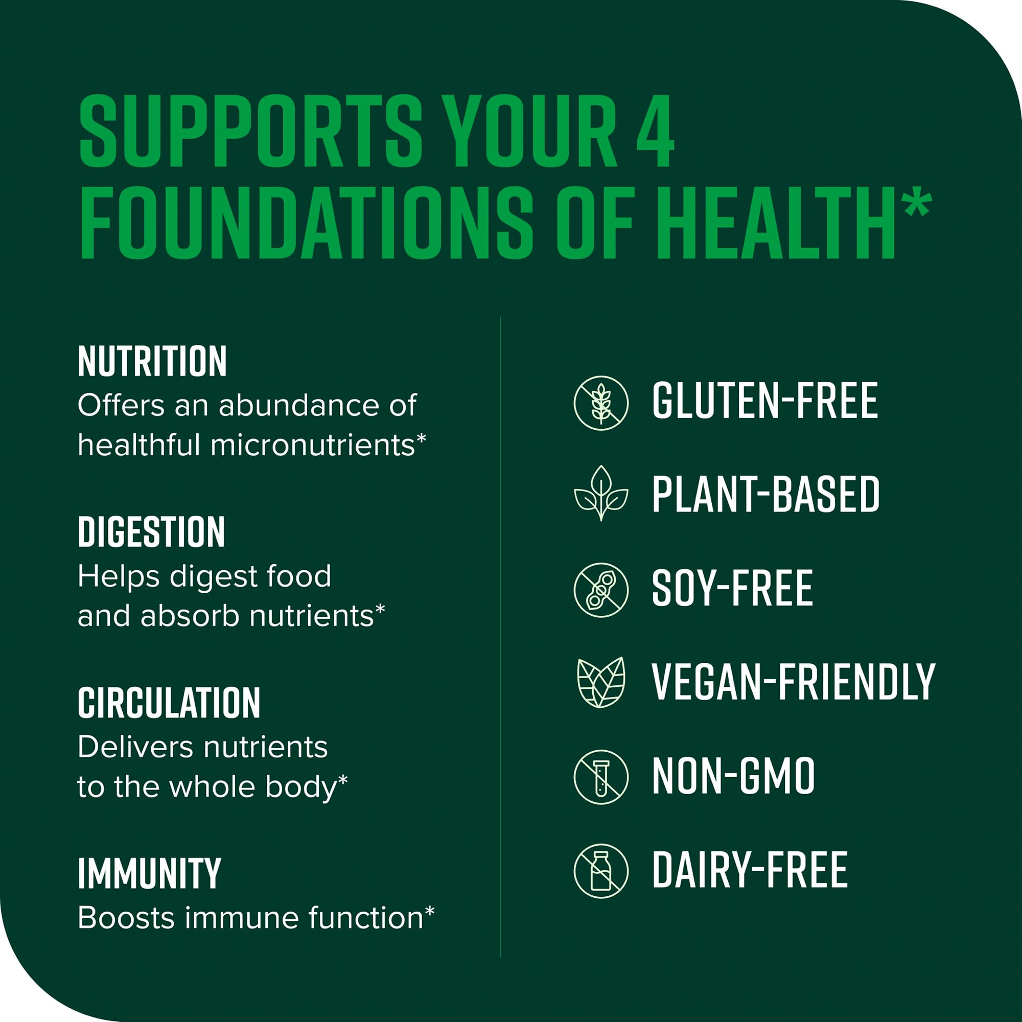 Goji berries boost antioxidants in Green Vibrance for daily wellness.