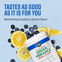 Ingredient label highlights 70+ plant foods and nutrients.