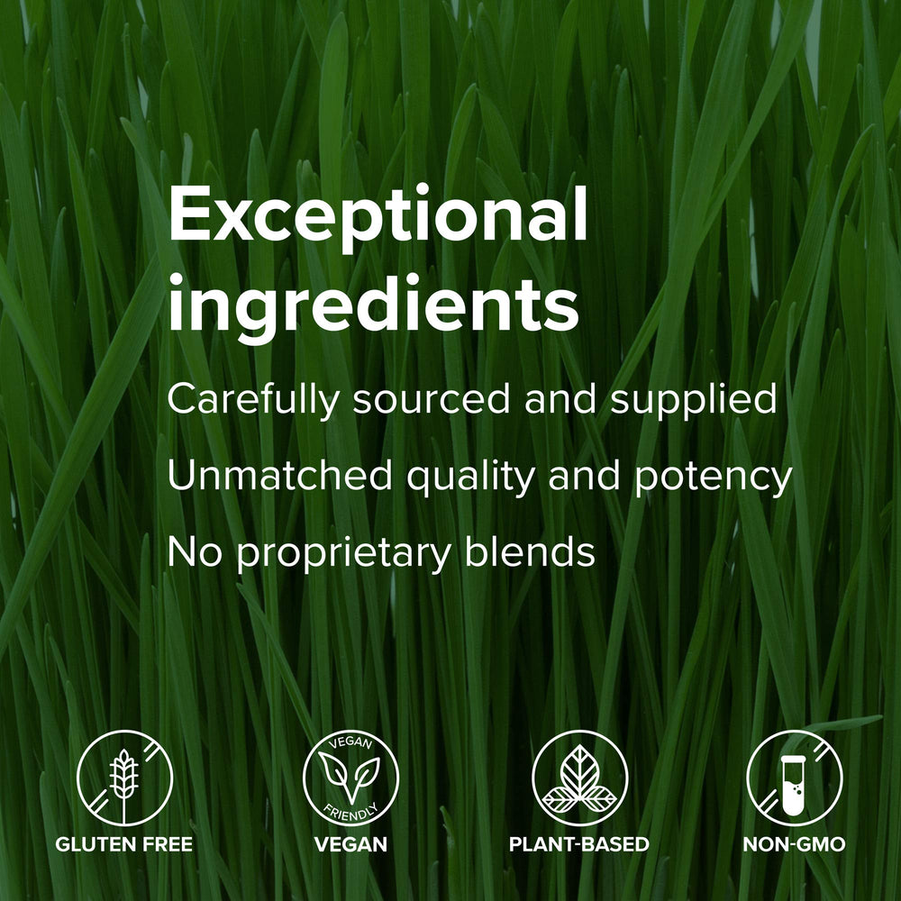 Label highlights vegan formulation and non-GMO ingredients from Vibrant Health.