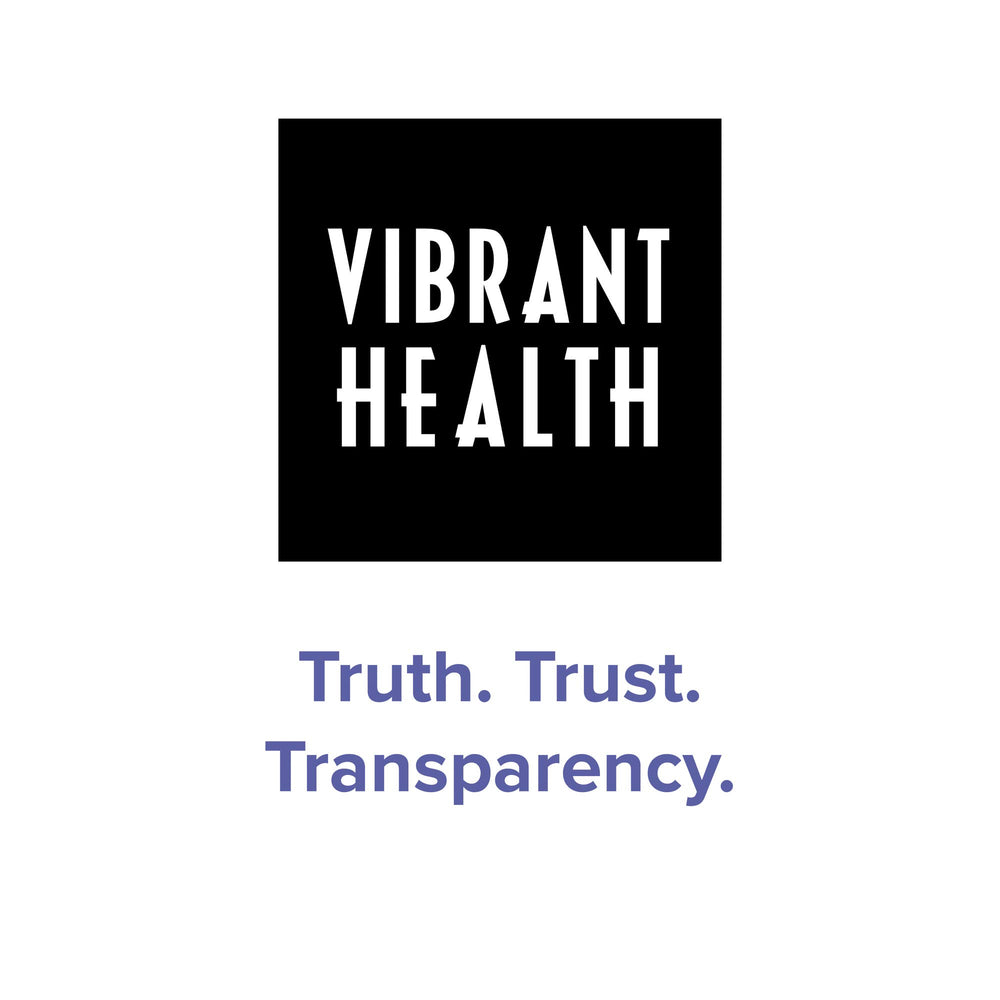 Vibrant Health Spectrum Vibrance serving suggestion with spoon and notebook