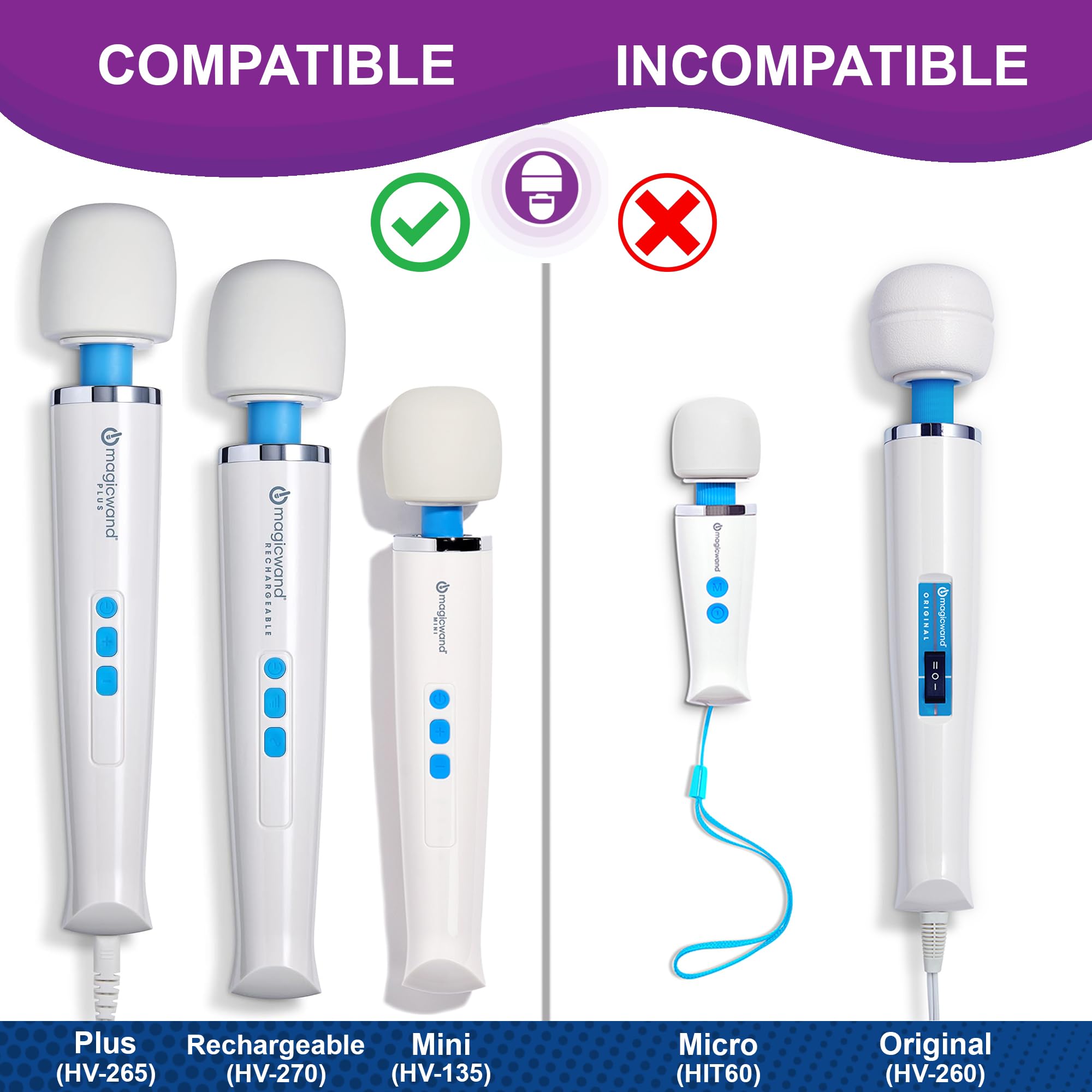 Vibratex Magic Wand replacement power adapter ensuring consistent compatibility