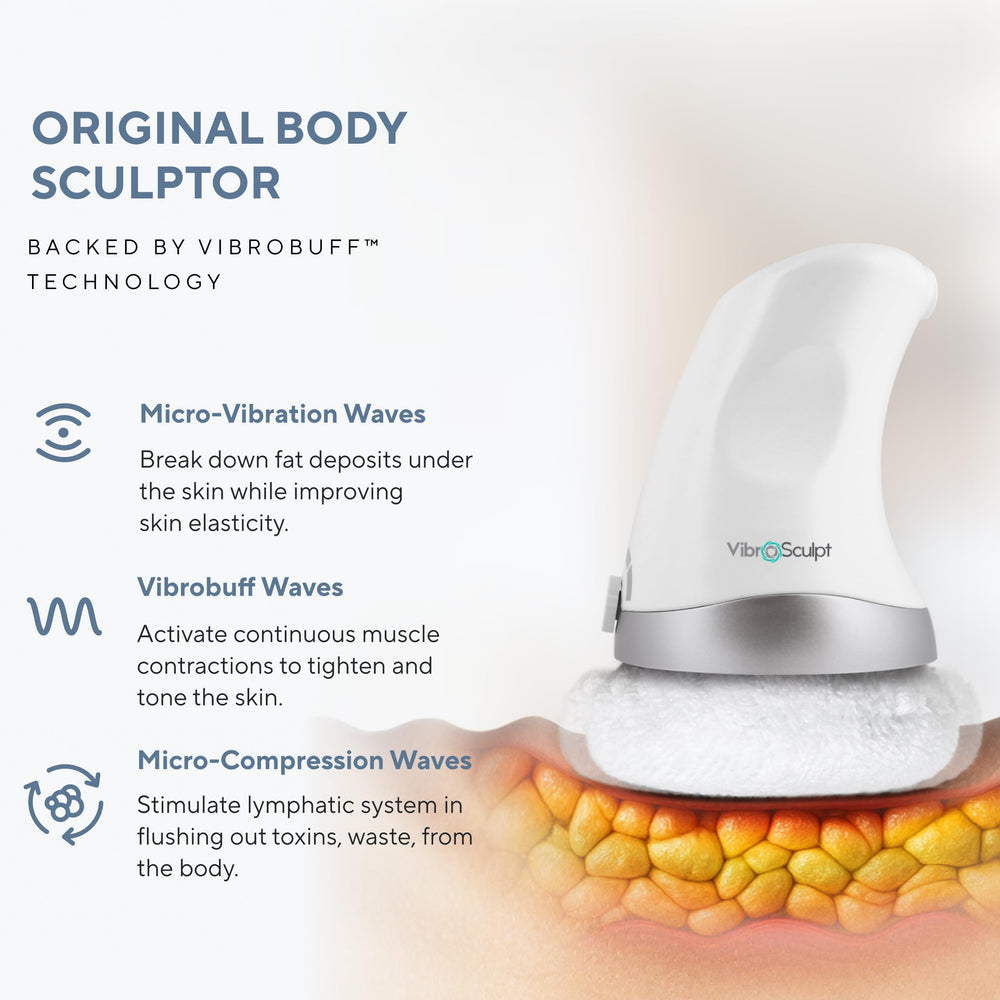 Vibro Sculpt 1.0 arm session targeting toning and firming.