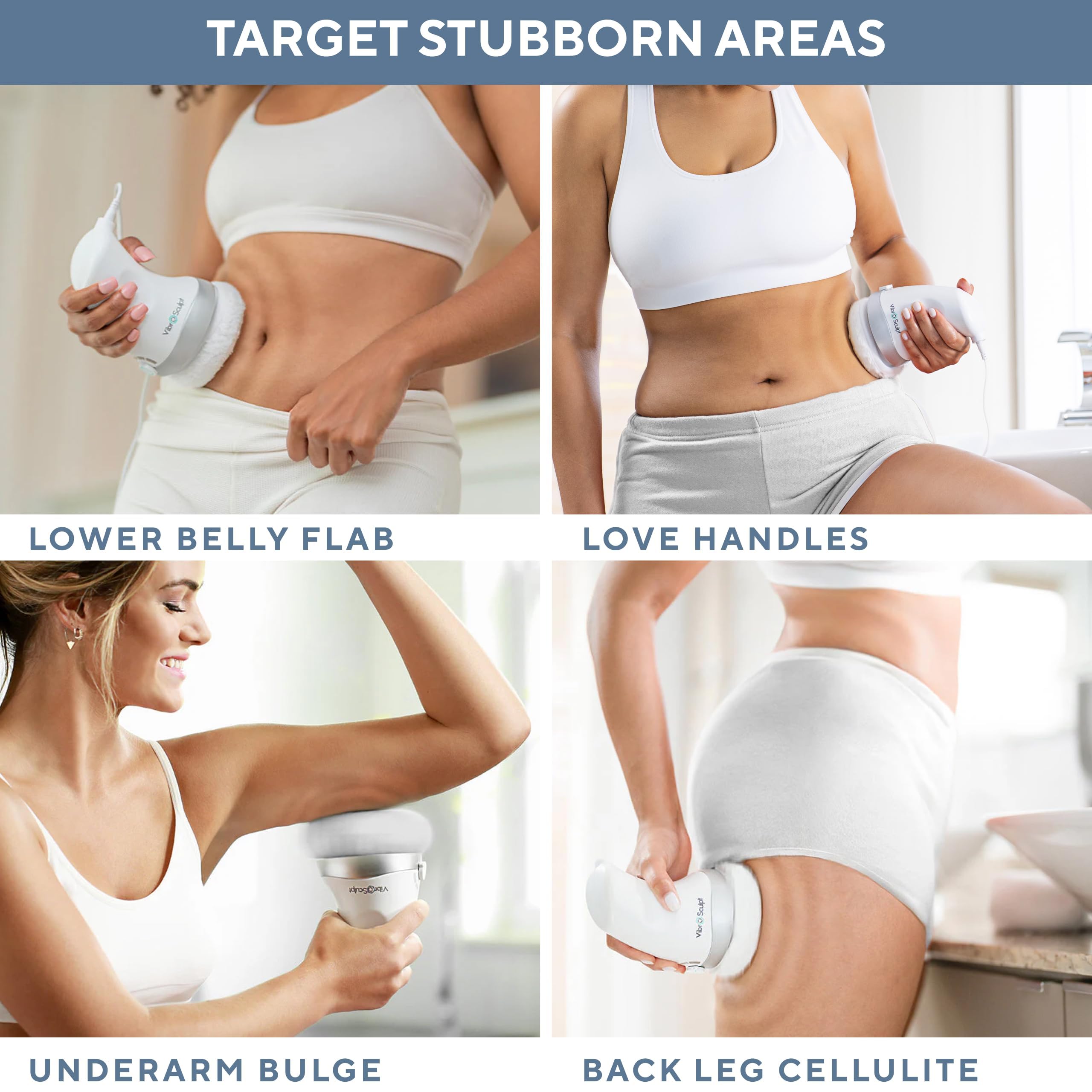 Vibro Sculpt 1.0 stomach contouring application for defined midsection.