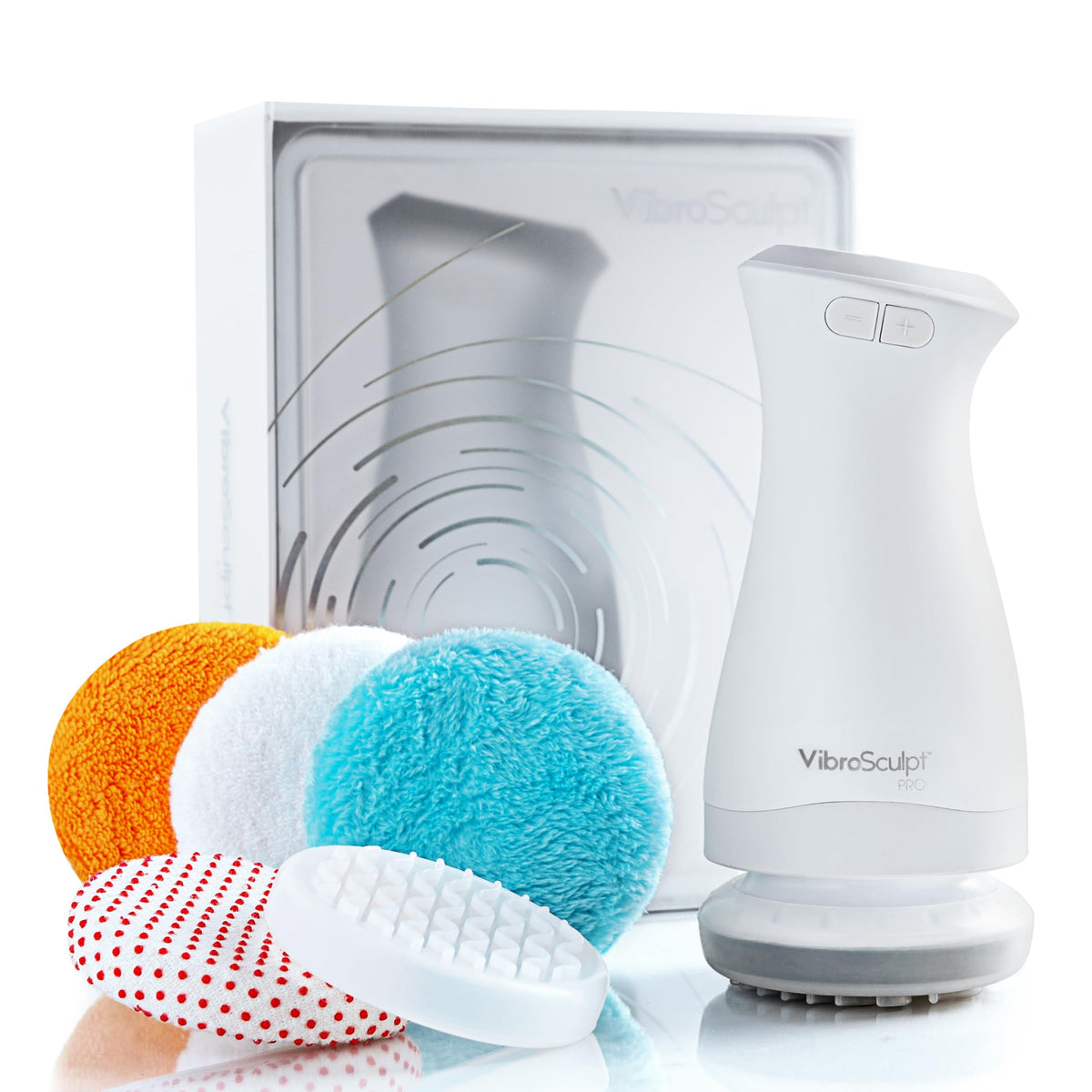 Vibro Sculpt PRO arm-toning pad for at-home sessions that support smoother arms.