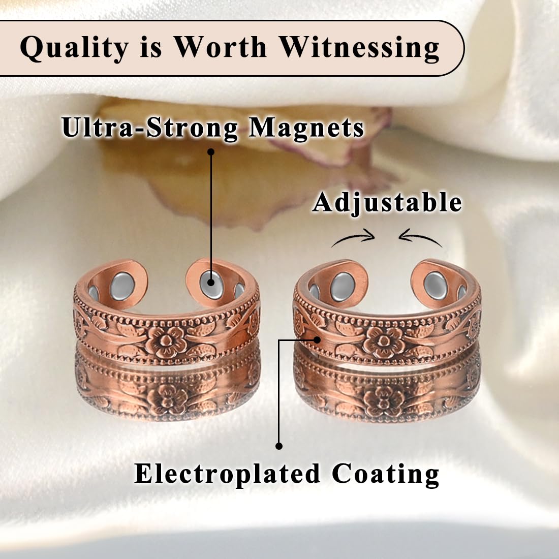Vicmag 99.9% copper construction highlights durability and timeless style