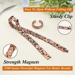 Vicmag adjustable extension clasps ensure a comfortable fit