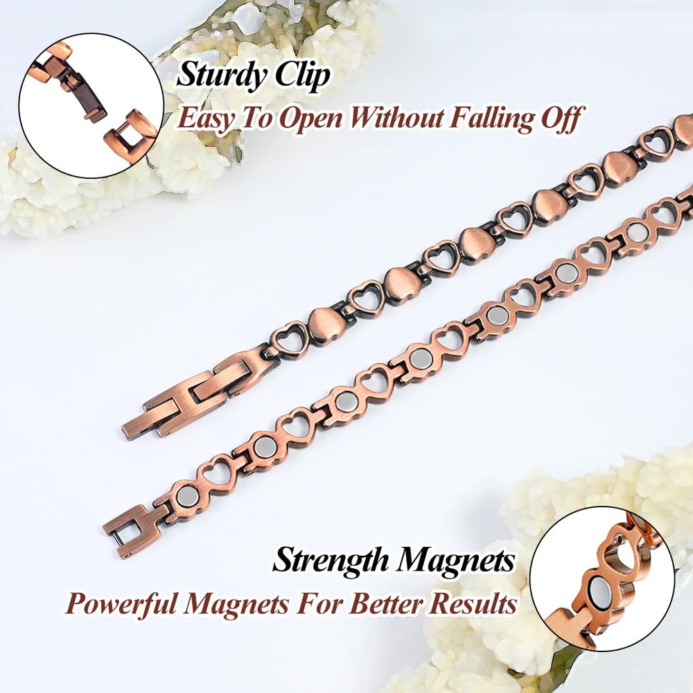 Vicmag magnetic bracelet worn on the wrist during daily activities.