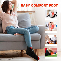 Viconor foot wraps covering toes and ankles for a relaxing home routine.