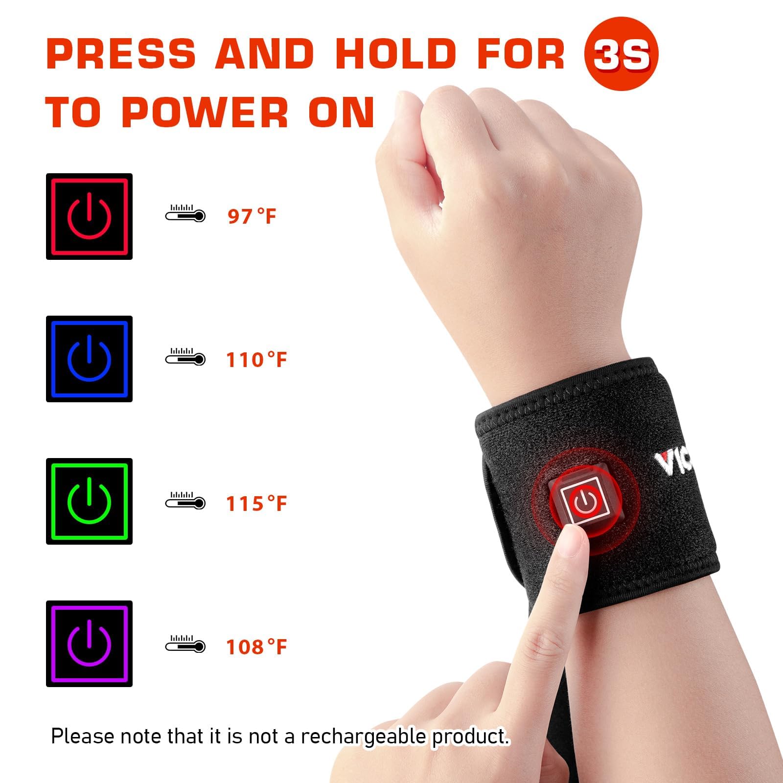 Viconor red light wrap suitable for office or home use