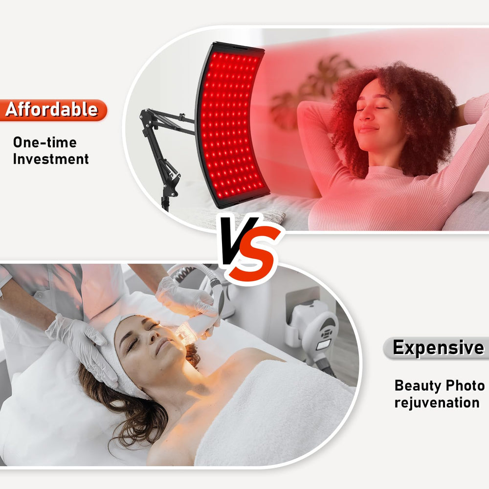 Viconor red light lamp for body use targeting muscle areas