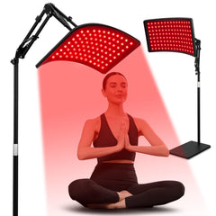 Viconor red light therapy lamp front view for facial and body use