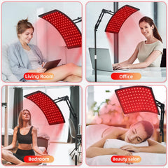 Viconor red light lamp hanging option for flexible placement