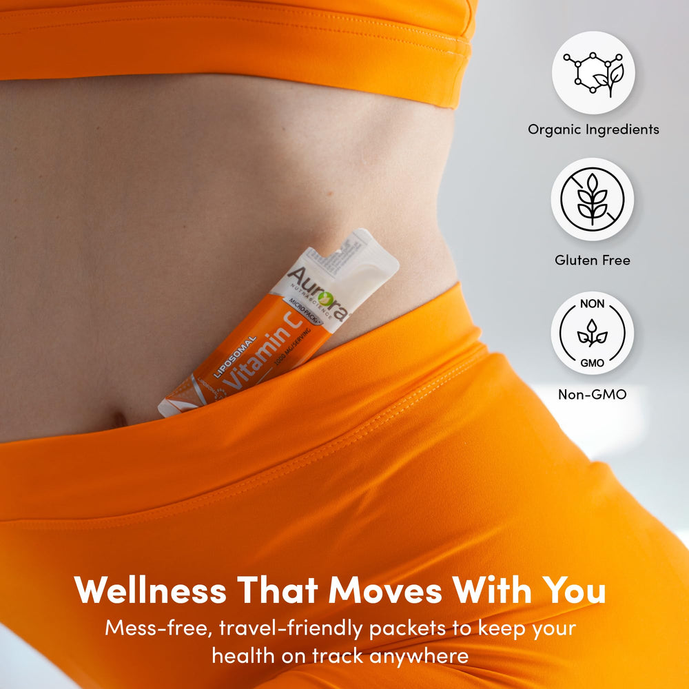 Vida Lifescience Aurora on-the-go packs suitable for travel and busy days