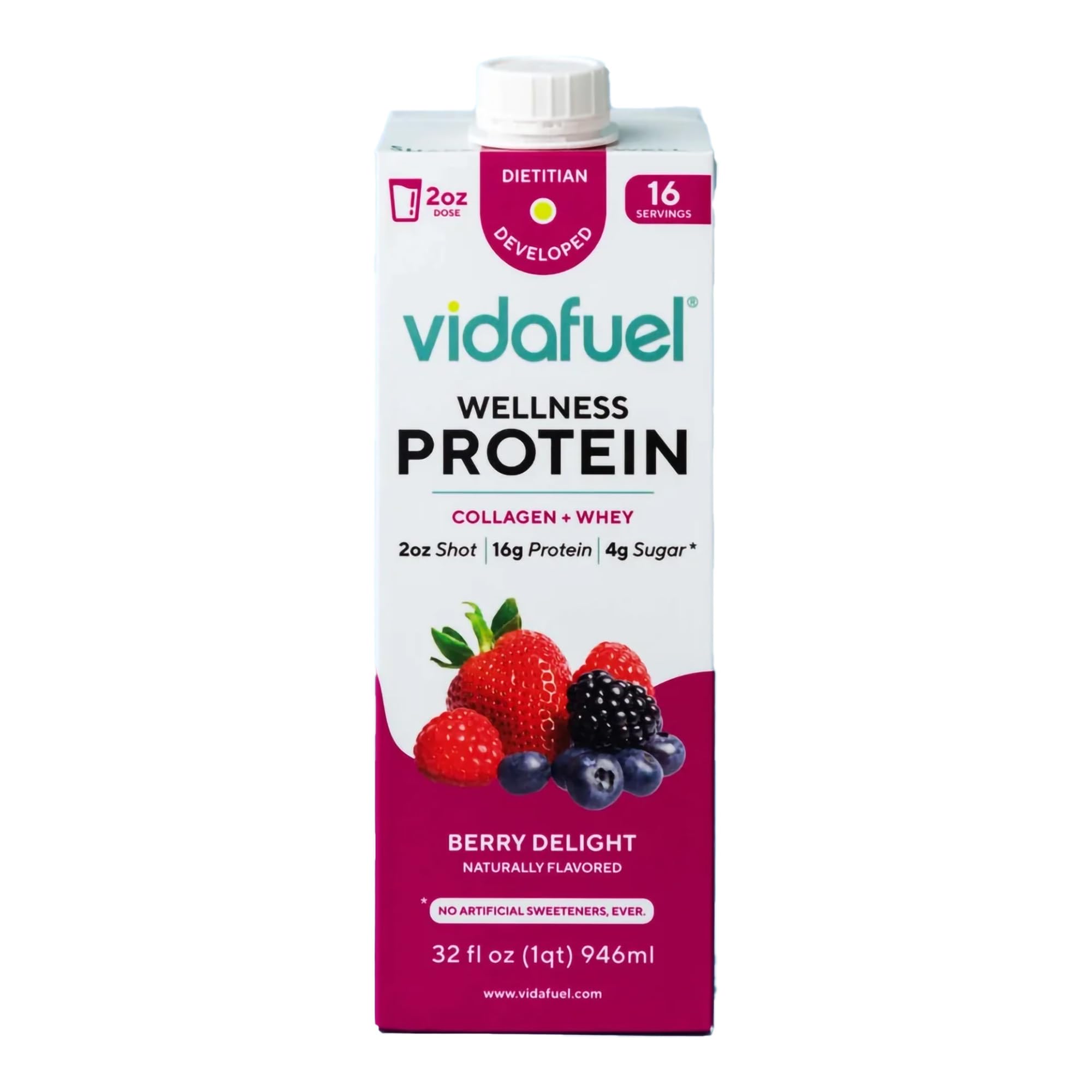 Vidafuel on-the-go usage fits gym bag or purse