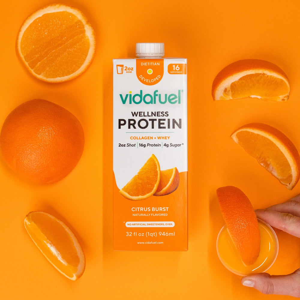 Vidafuel bariatric-portion image shows easy integration into dietary plans.