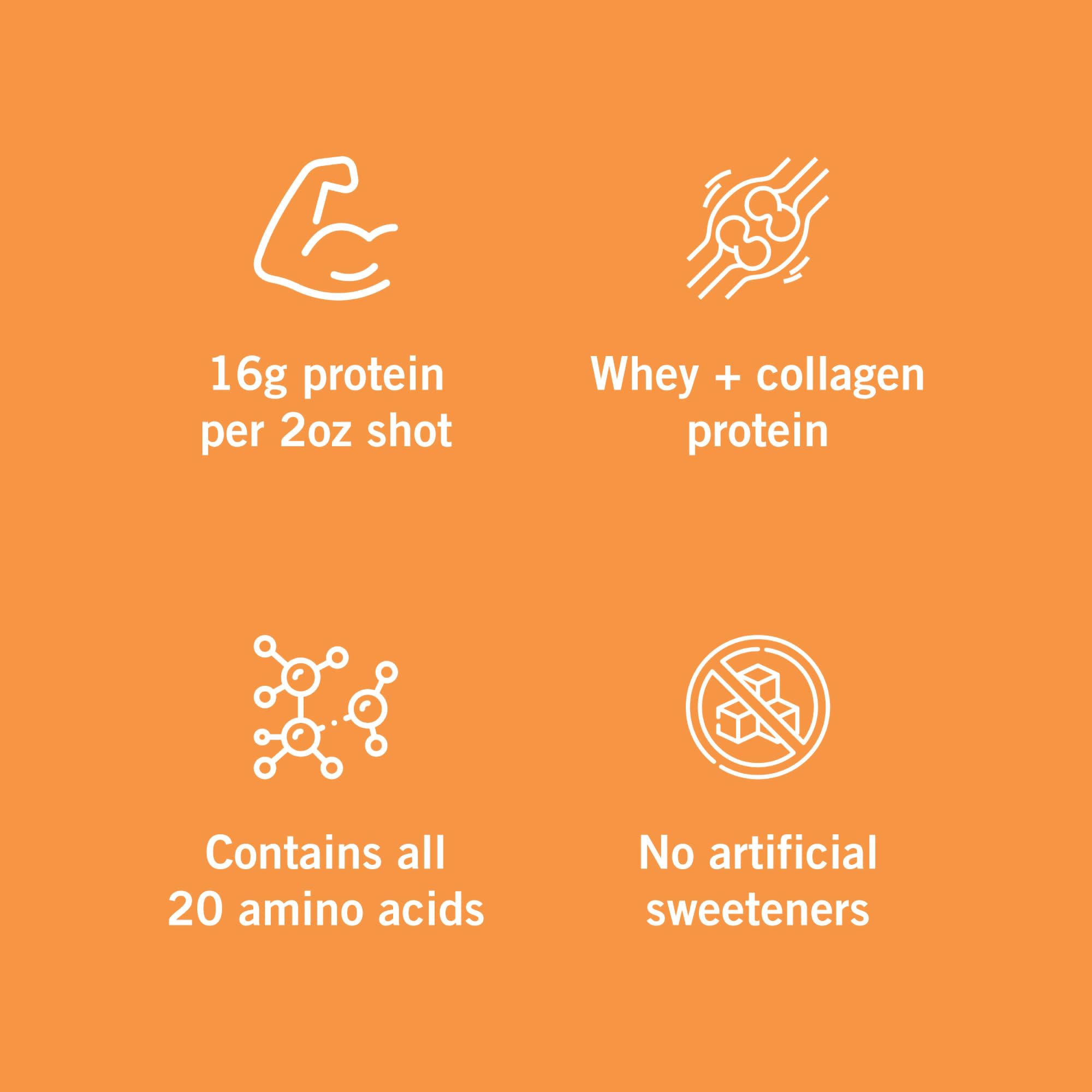 Vidafuel Citrus nutrition panel highlights amino acids and protein.