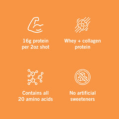 Vidafuel Citrus nutrition panel highlights amino acids and protein.