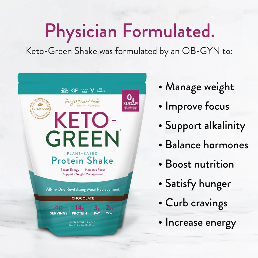 VIDAPURA Keto-Green Protein Digestive Enzymes closeup overview.