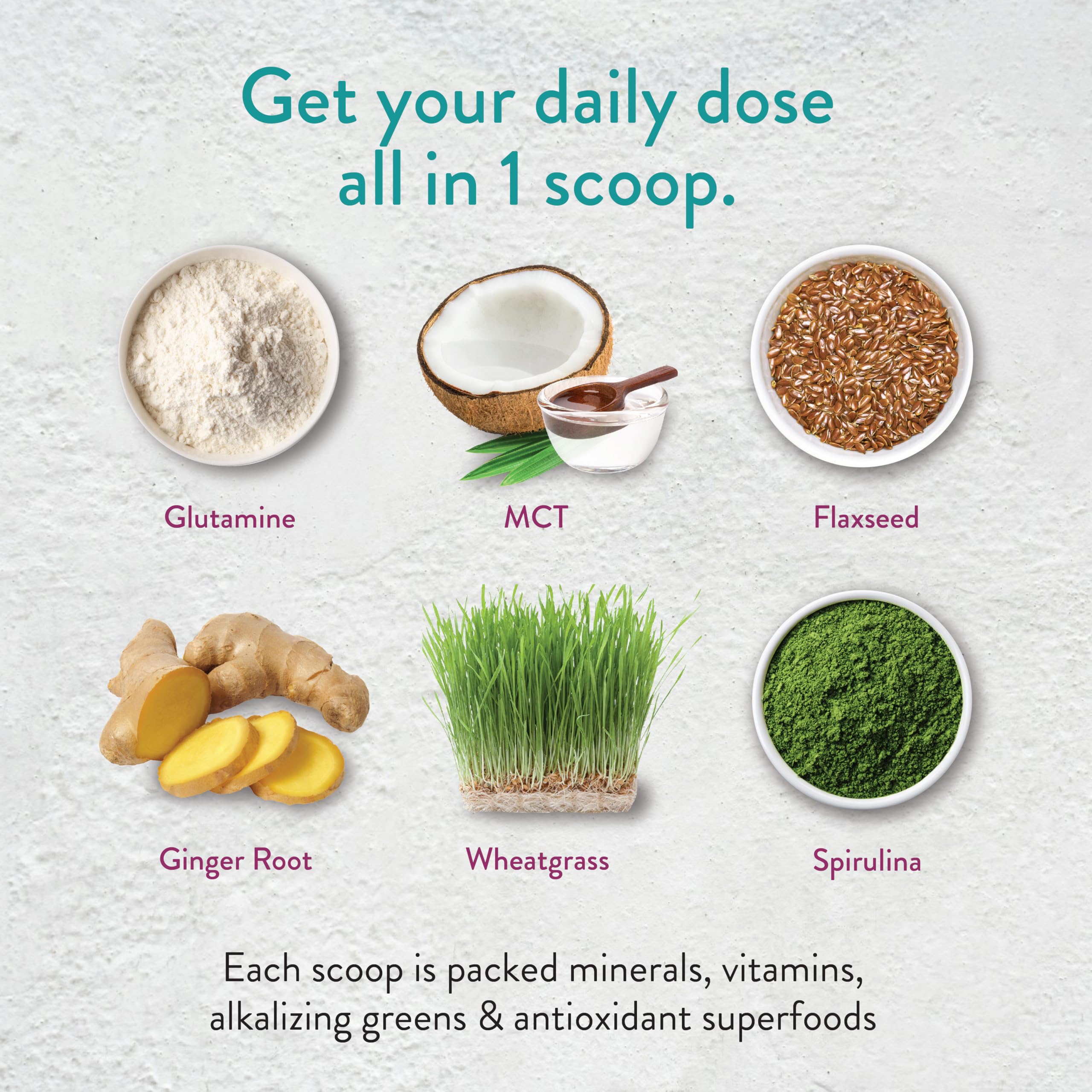 VIDAPURA Keto-Green Protein Ingredients chart highlights pea protein.
