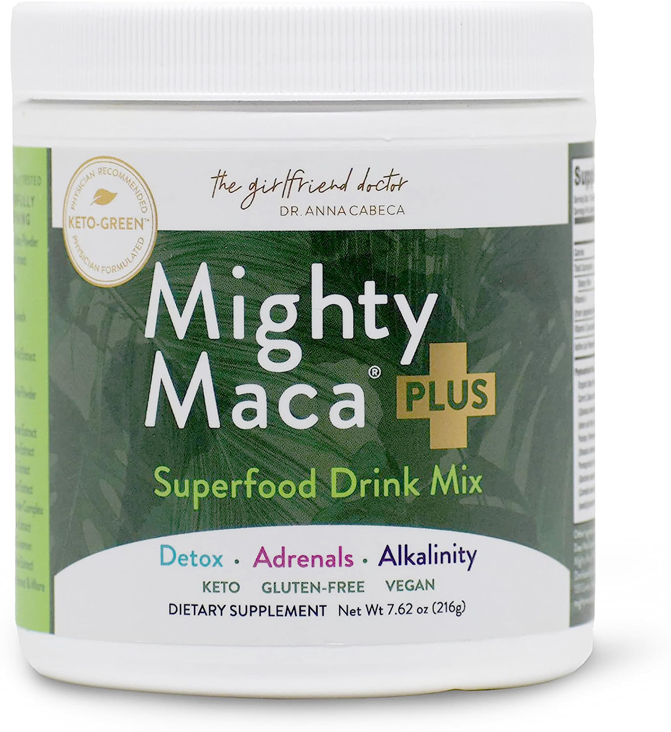 VIDAPURA Mighty Maca Plus bottle front view highlighting daily energy potential