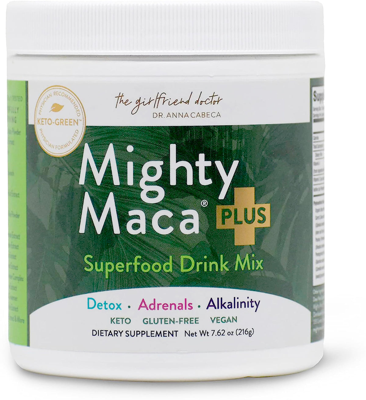 VIDAPURA Mighty Maca Plus bottle front view highlighting daily energy potential