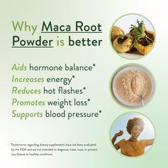 VIDAPURA Mighty Maca Plus tub label emphasizes vegan, alkaline formula for vitality