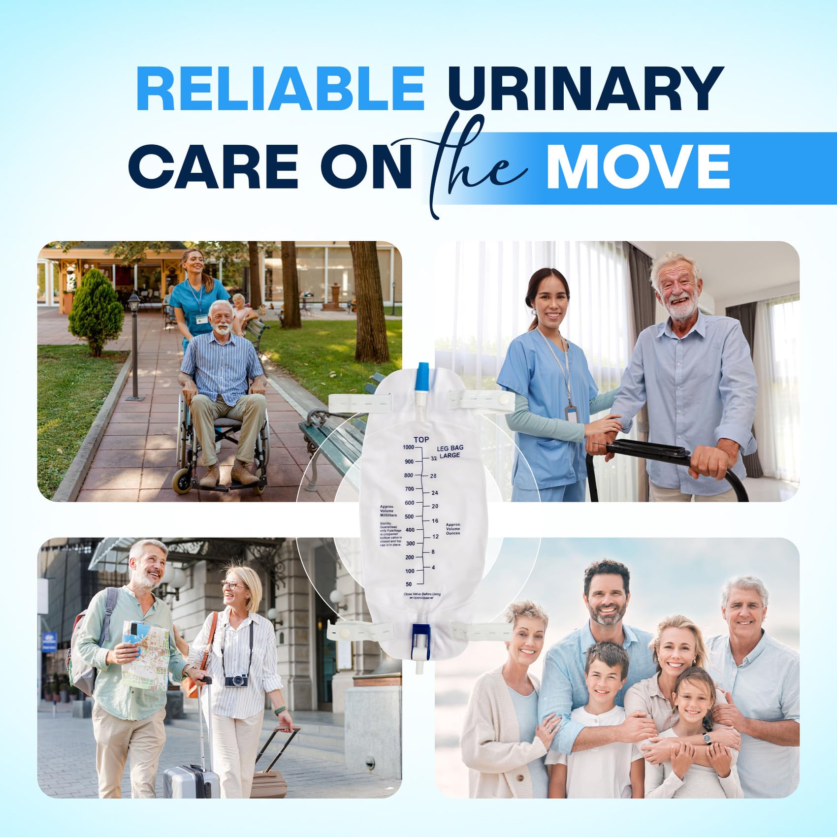 Three pack kit for daily replacements and versatile use