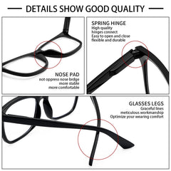 VIDEBLA anti-UV filter eyeglasses protect eyes for indoors and outdoors