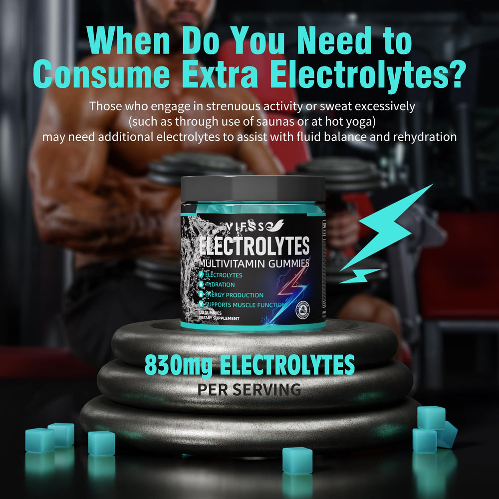 VIFSSG Electrolytes Gummies for runners during endurance workouts offer convenient fueling.