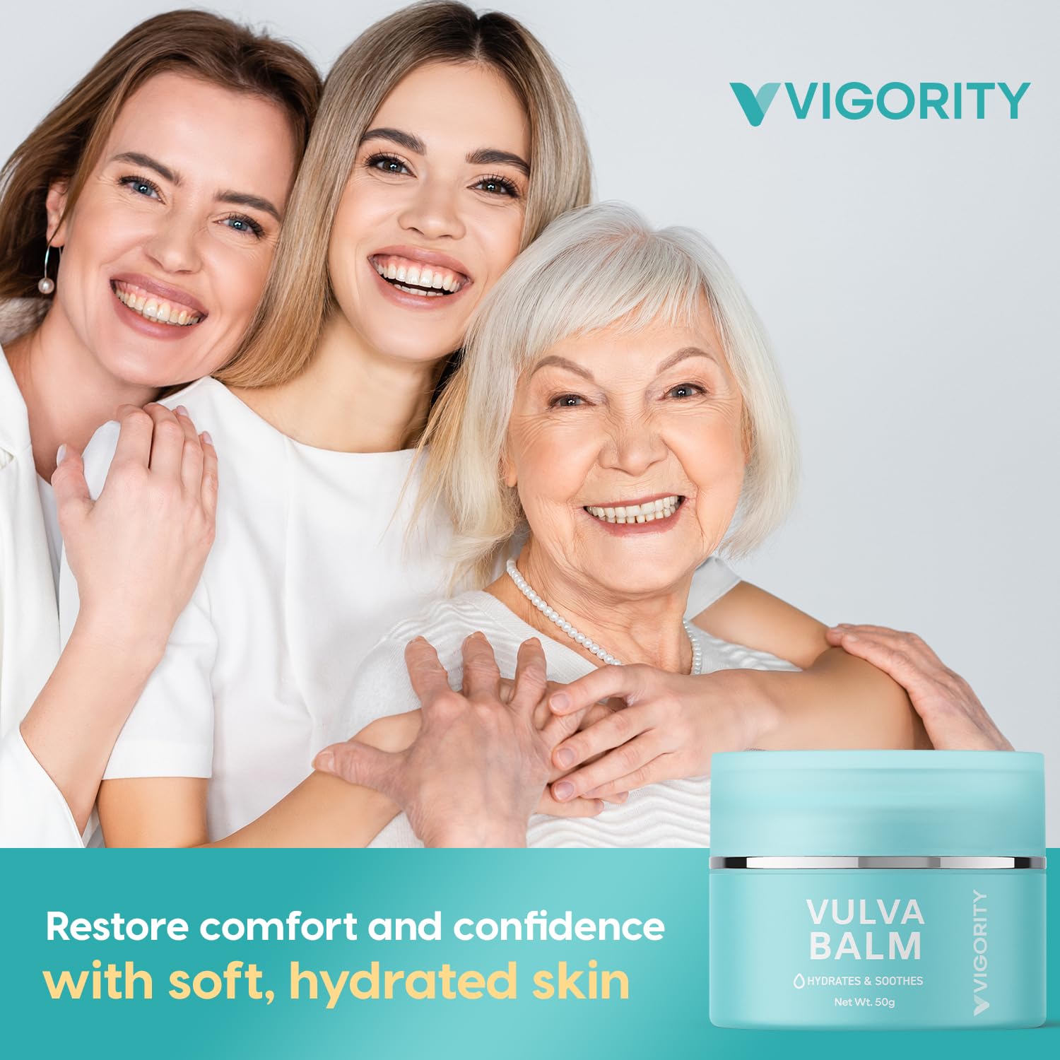 Emu oil drop detail from Vigority Vulva Balm.