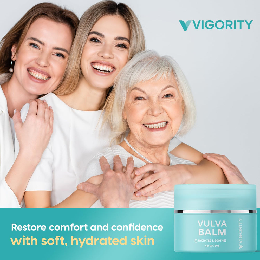 Emu oil drop detail from Vigority Vulva Balm.