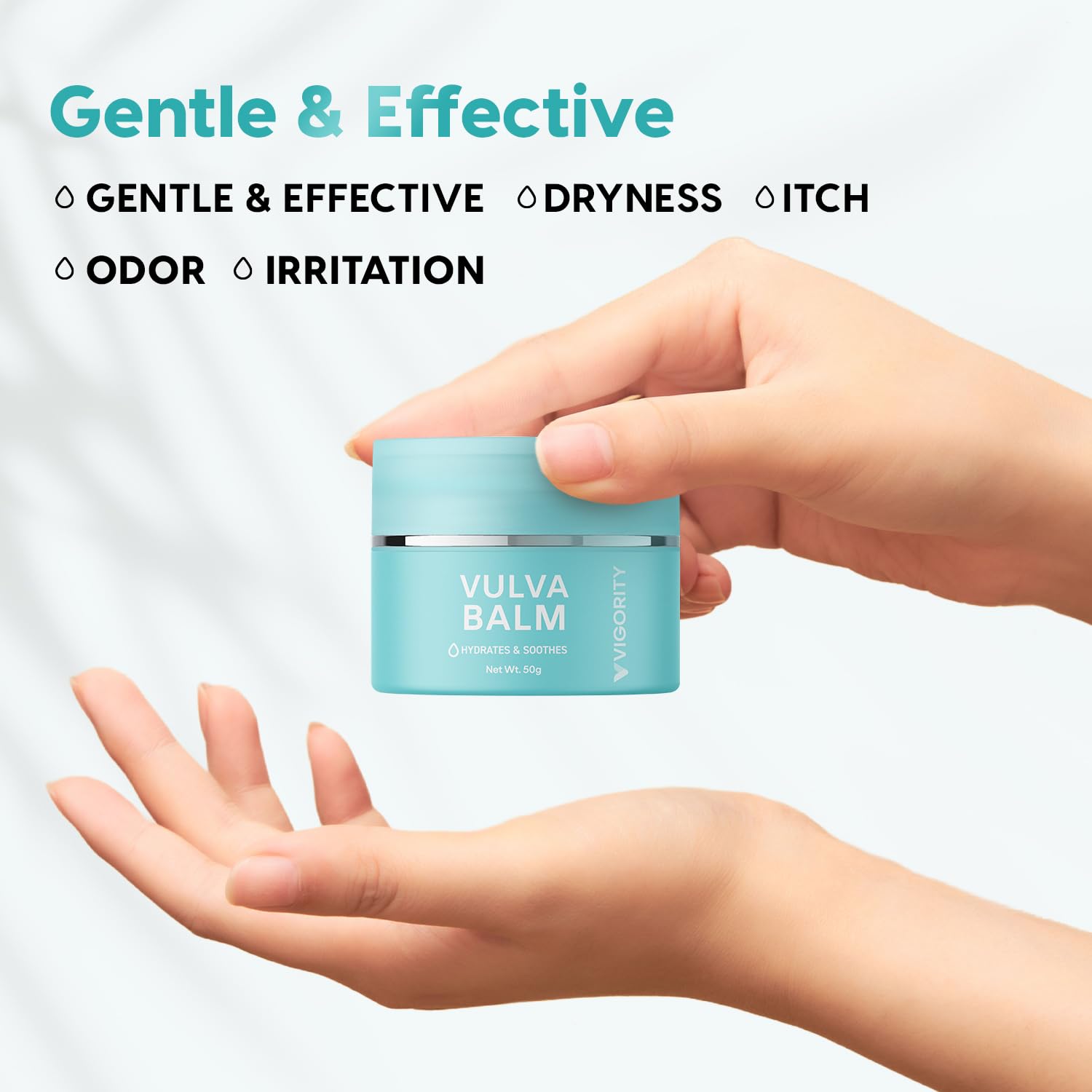 Shea butter ingredient visual in Vigority Vulva Balm.