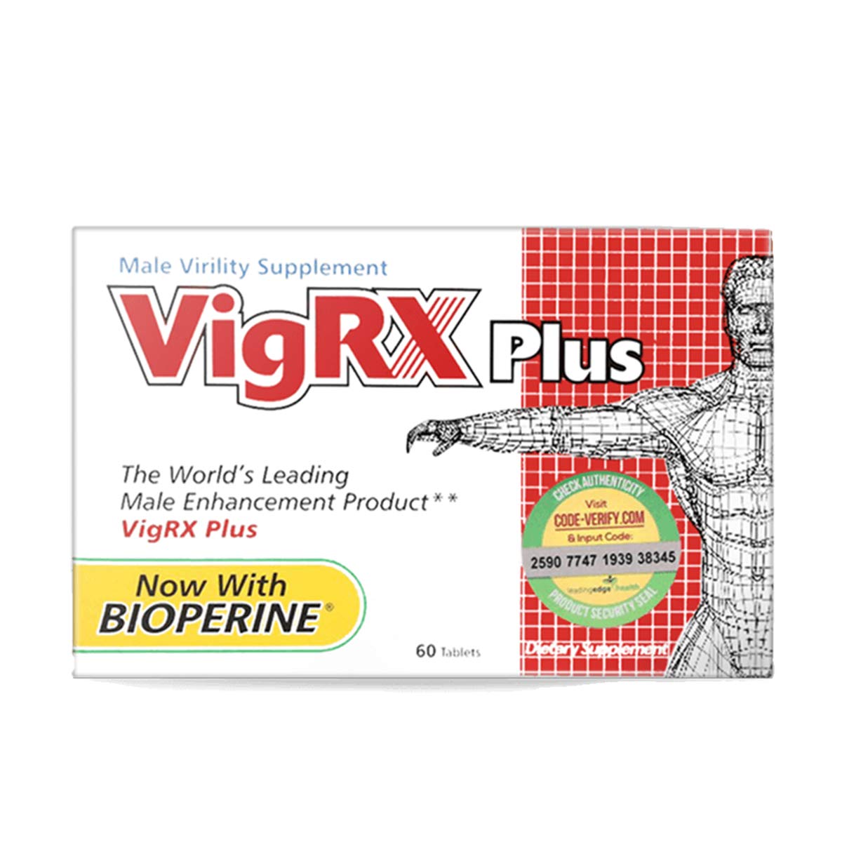 VigRX Plus daily supplement tablets on display for convenient ongoing vitality.