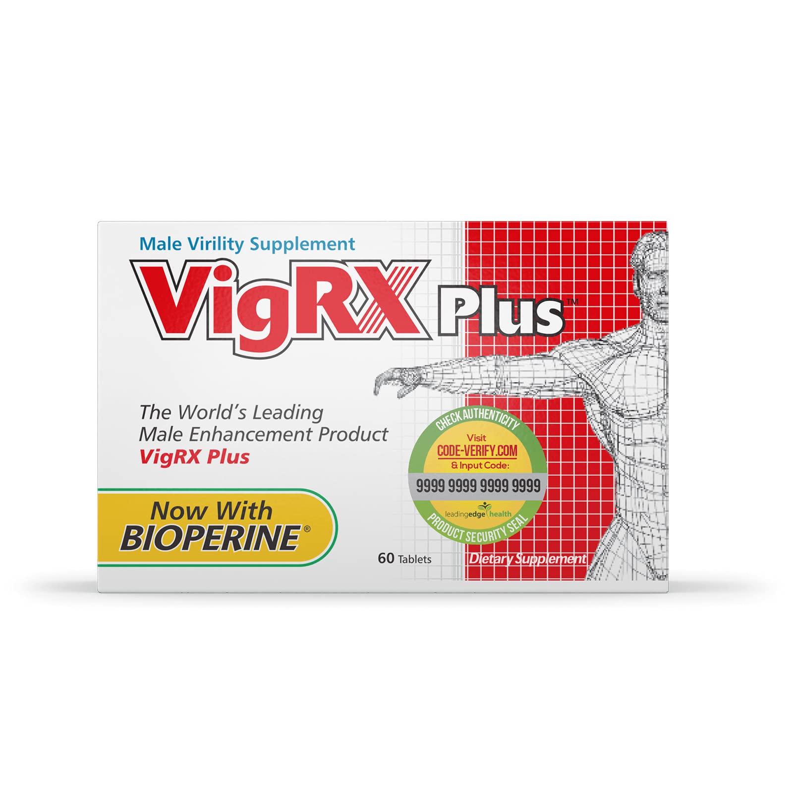 VigRX Plus daily tablets bottle, supporting a simple daily vitality routine.