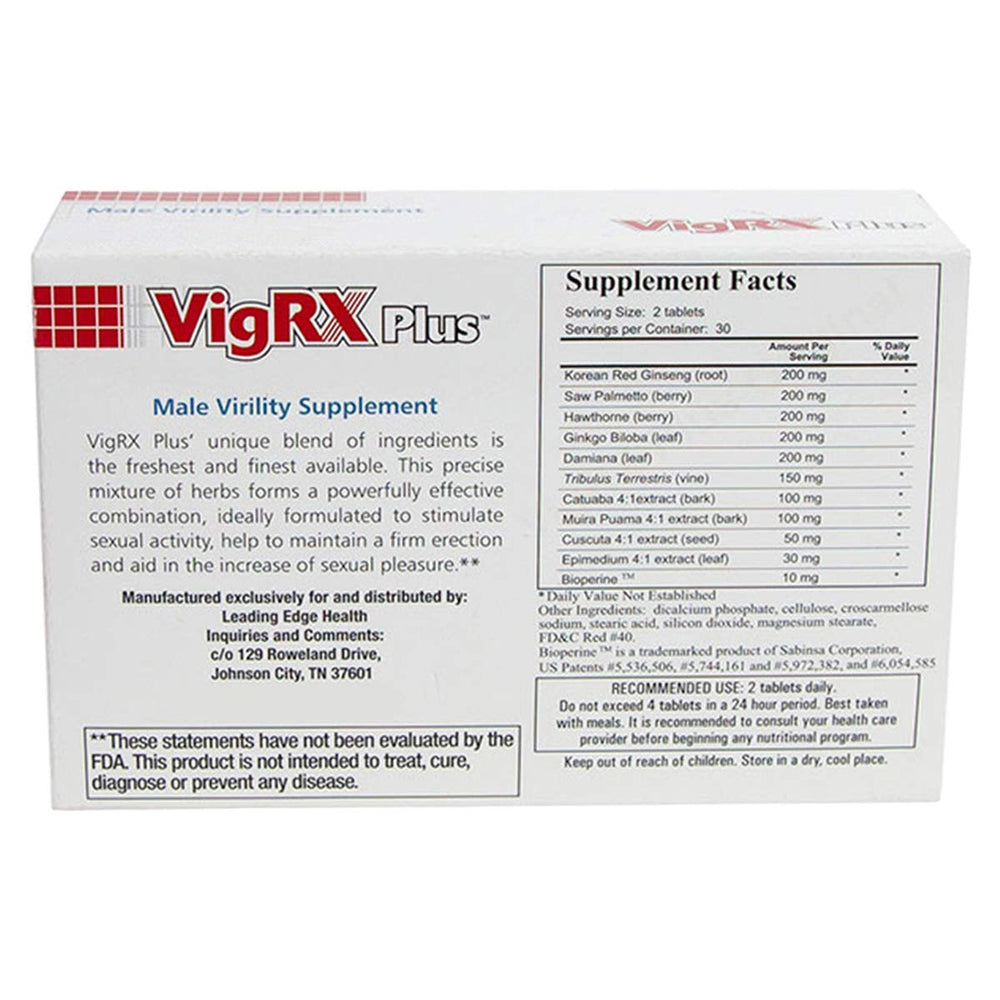 VigRX Plus three boxes dosage packs suggest easy daily routine and consistency.