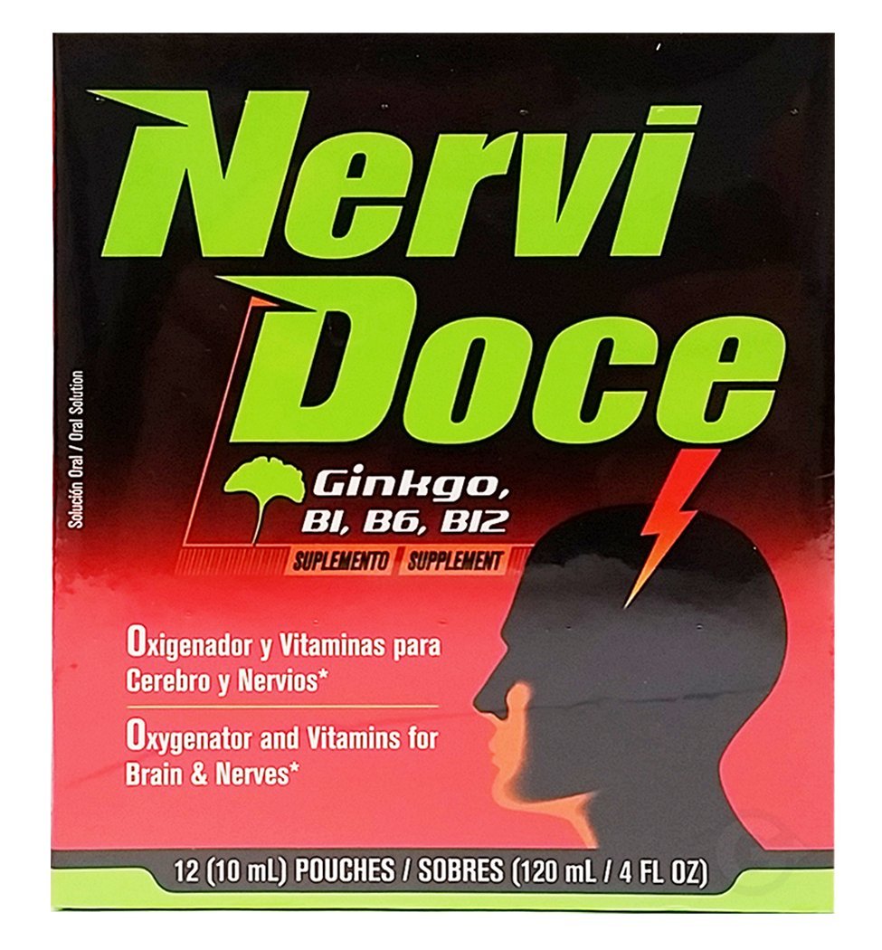 VIJOSA Nervidoce pack for on-the-go focus support.