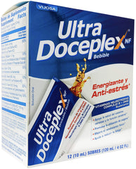 Vijosa Ultra Doceplex Energy Pouches packaging for portable liquid energy on-the-go.