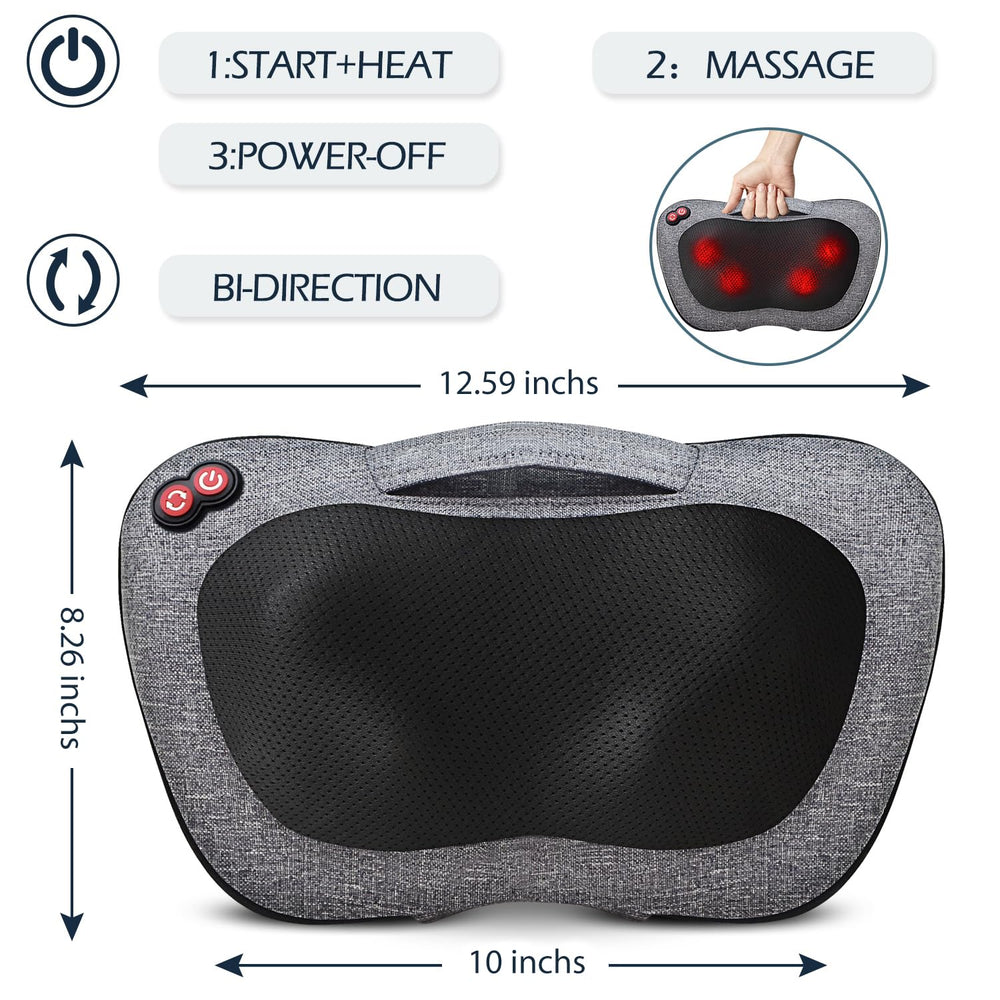 VIKTOR JURGEN heat therapy enhances relaxation during sessions.