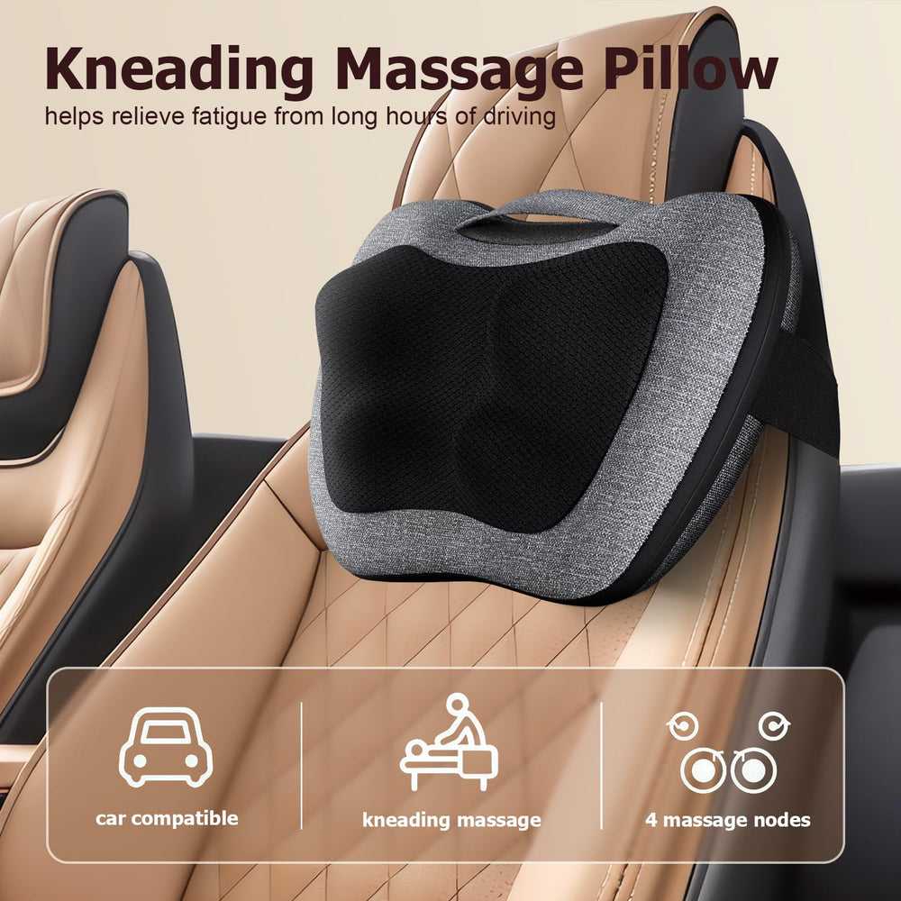 VIKTOR JURGEN lower back massager with heat for relaxed muscles.