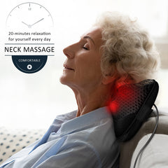 VIKTOR JURGEN Shiatsu Massager Nodes in action delivering deep kneading.