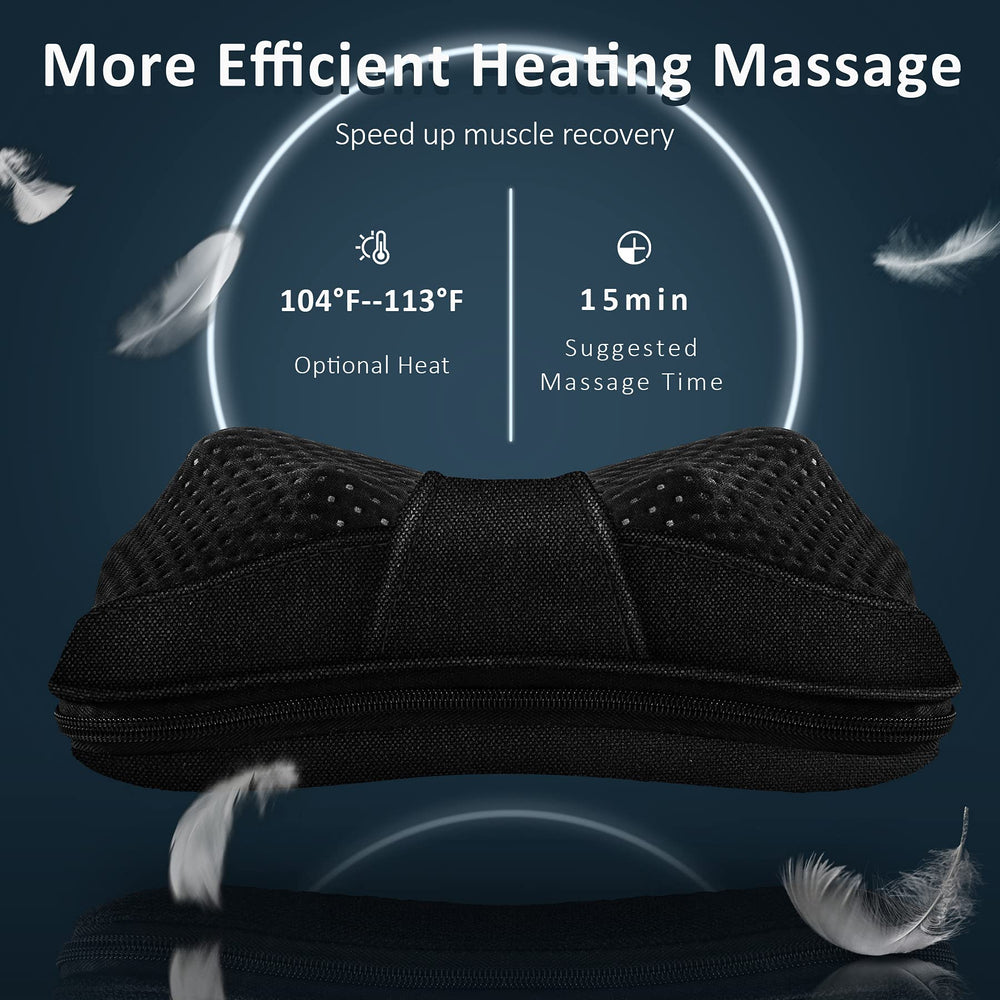 VIKTOR JURGEN Massager on workday break to ease shoulder tension.