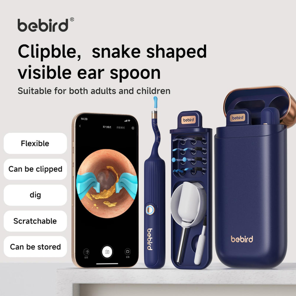 Earsight camera angle-adjustment for comfortable, precise ear canal viewing