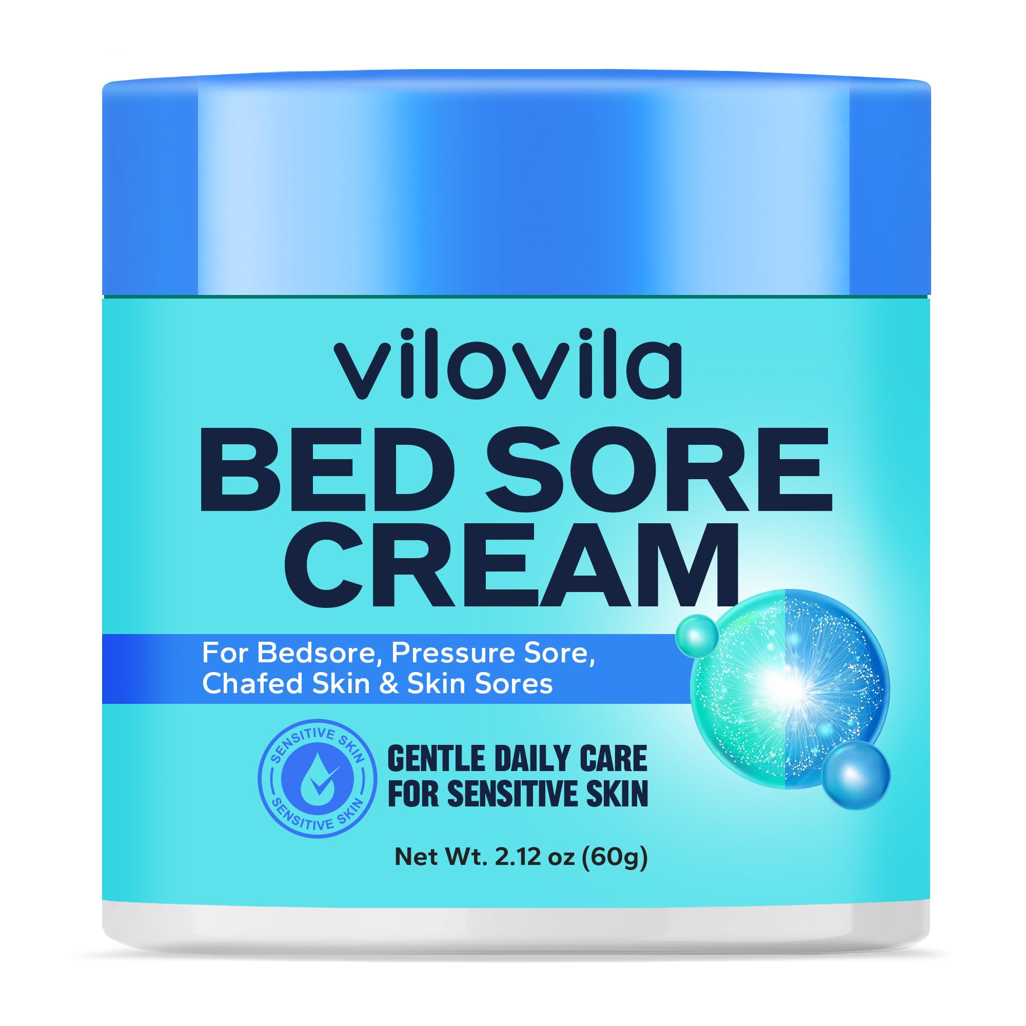 ViloVila Bed Sore Cream bottle for daily skin care
