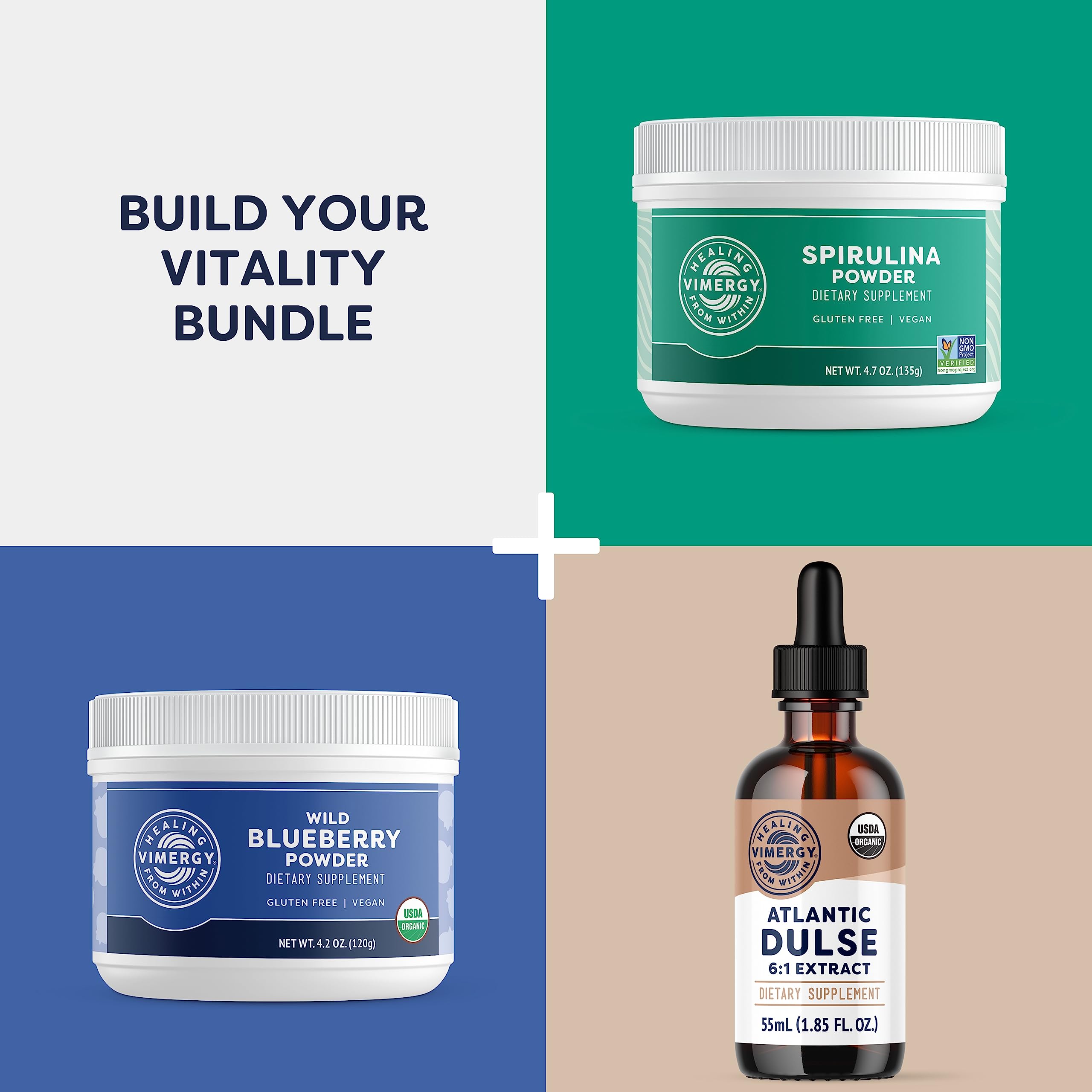 Vimergy Barley Grass Juice Powder nutrition profile highlights iron-rich, calcium-dense greens.