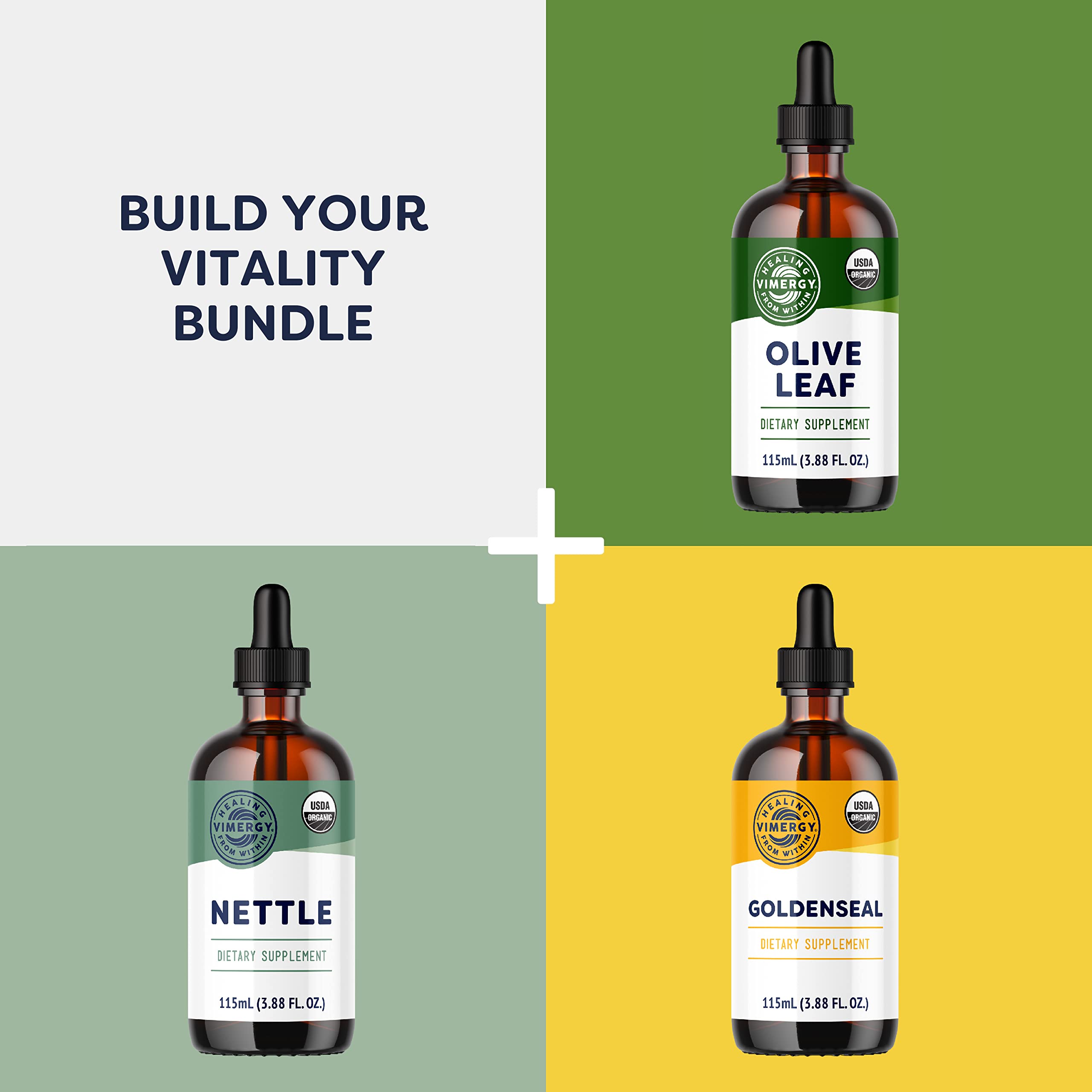 Vimergy licorice bottle on a kitchen counter for everyday wellness routines.