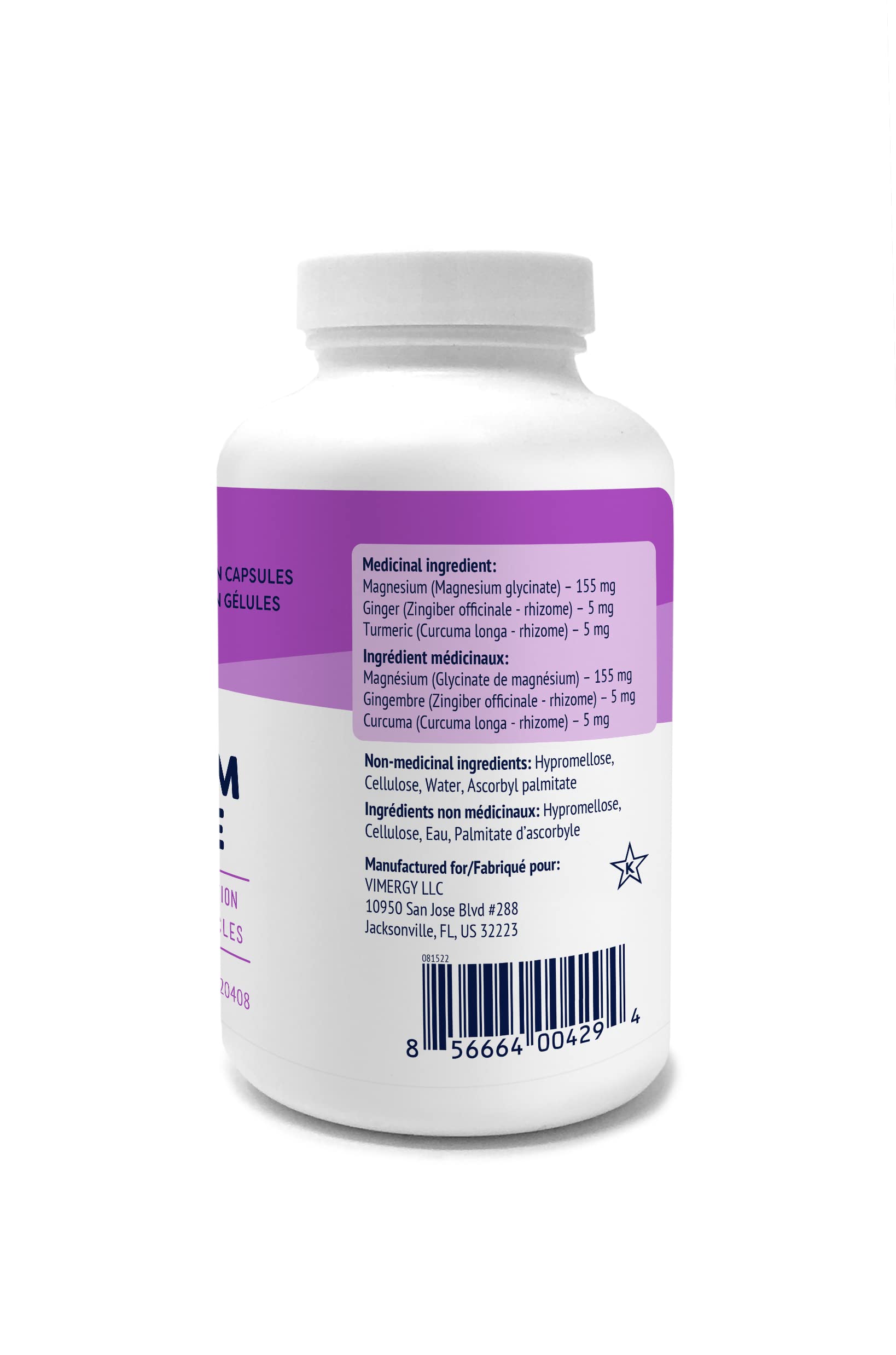 VIMERGY vegan capsules with clean label and no fillers